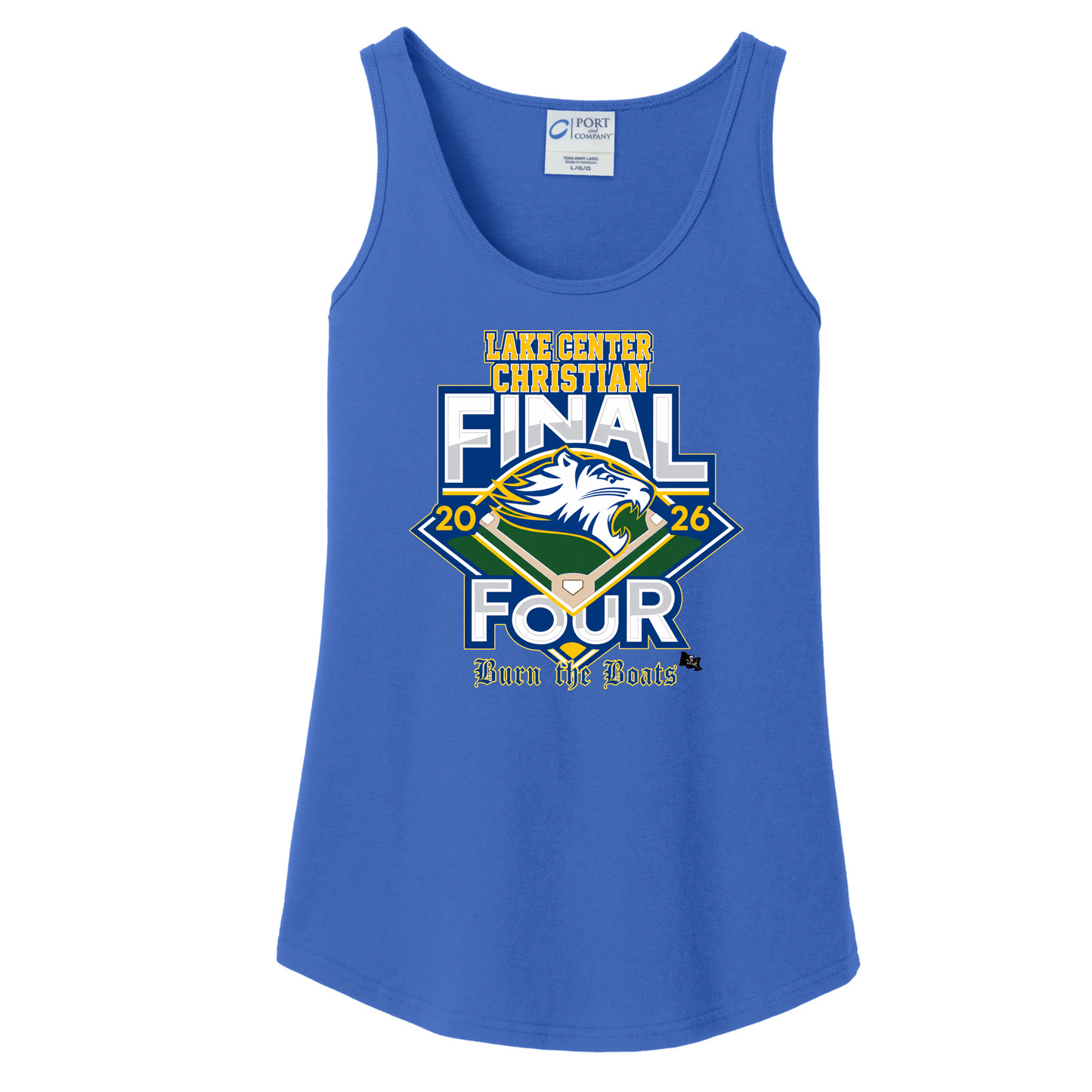 LCCS Baseball State Bound Womens Tank Top