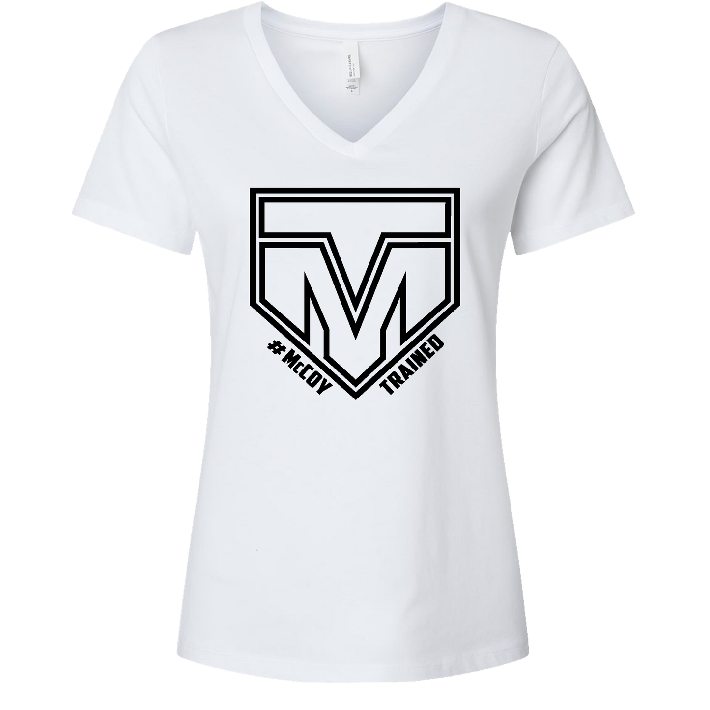 McCoy Trained Women's V-neck T-Shirt